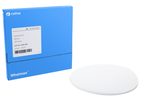 Whatman Grade 44 Quantitative Ashless Filter Paper, Fine Precipitates Retained, 15 cm