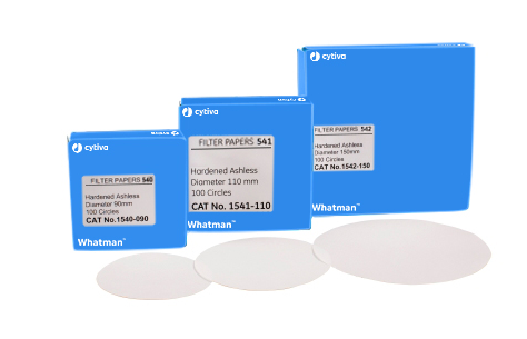 Whatman Grade 541 Quantitative Ashless Filter Paper, Coarse Precipitates Retained, 4.25 cm