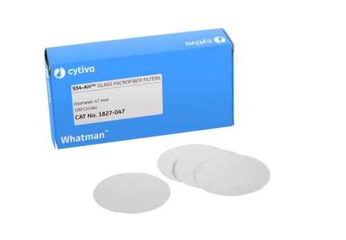 Cytiva Whatman Filter Discs, Binder-Free Glass Microfiber Filters, Grade 934-AH, 4.7 cm (Package of 100)