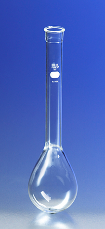 Flask, Pyrex, Kjeldahl, Round Bottom, Long Neck, 500 mL, Corning 5420-500