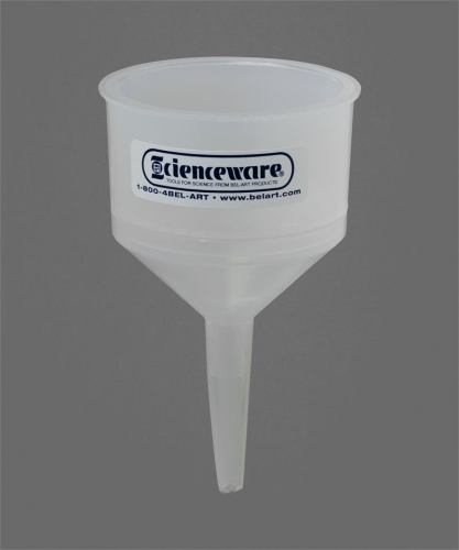 Buchner Funnel, 165 mL, Polypropylene, Two-Piece, Bel Art Products, H14602-0000