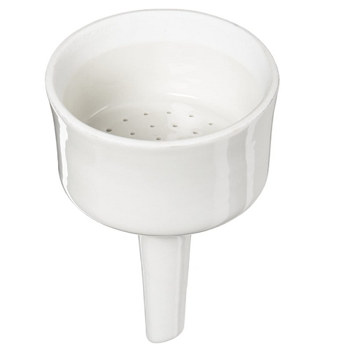 Porcelain Buchner Funnel with Fixed Perforated Plate, 25 mL, Coors, 66239 (Replaces 60239)