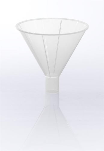 Powder Funnel, Polypropylene, 100 mm, 6/PK, Specially designed for Transferring Powders, Bel Art Products, H14660-0100