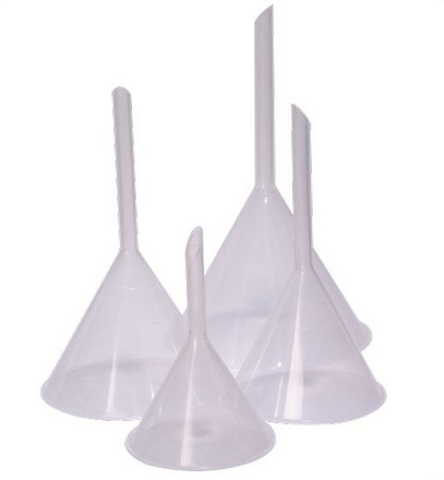 Standard Stem Funnel, Polypropylene, 75 mL, FSPP75