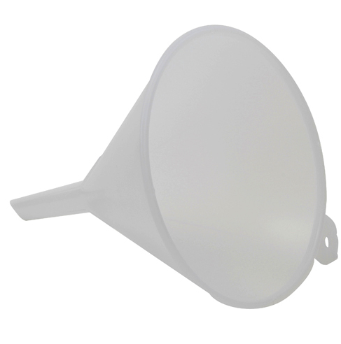 Funnel, Large, Polyethylene, 11 1/2 in. H x 12 1/4 in. Top OD
