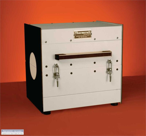 Split Tube Furnace, for Process Tubes up to 2-3/4 in. Diameter, 1200 Degrees C (2200 Degrees F), 3 in. I.D .x  18 in. Long, Three Heat Zones, 230 V