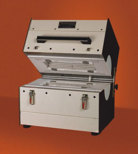 Split Tube Furnace, for Process Tubes up to 5 in. Diameter, 1200 Degrees C (2200 Degrees F), 6 in. I.D. x 24 in. Long, Three Heat Zones, 230 V