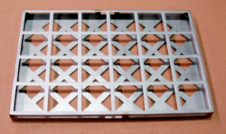 Crucible Tray for 90-8541 Series Furnaces, Stainless Steel