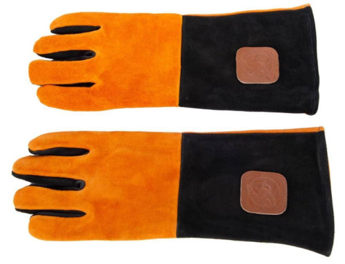 Gloves, Heat Resistant, Suede Leather, One-Size-Fits-All, Gilson, SE-33