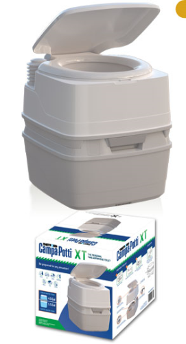 Portable Toilet, Campa Potti XT, by Thetford