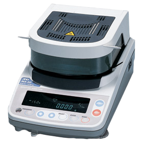 Moisture Analyzer, 51 g x 0.005 g, (0.1% Moisture Content), 85 mm Pan