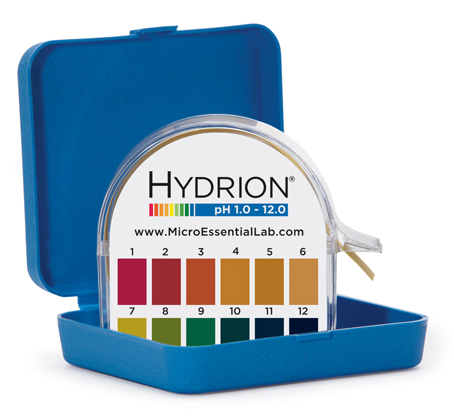 pH Paper, pH Range 0.0-3.0, Jumbo Dispenser, 50 ft EA or 10/CS, Micro Essentials Lab, HJ600