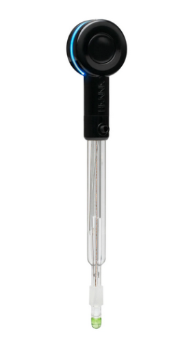 pH Meter, HALO Smart with Wireless Bluetooth for Wine, Glass Body, Double Junction, Hanna Instruments, HI10482
