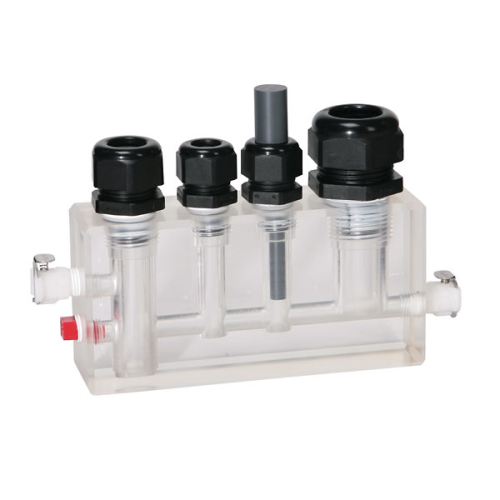 Multiprobe Flowblock for Groundwater Sampling, to Use with Oakton PCD 650, Cole Parmer Instrument Co. WD-35434-90