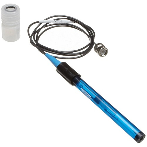 pH Electrode/Flat-Tip/Single Junction/Sealed/Epoxy Body/BNC/3 ft. Cable, Cole Parmer Instrument Co., WD-35805-19