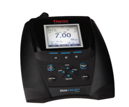 Star A211 Benchtop pH Meter with Epoxy/ATC Electrode, pH Buffer Kit, Electrode Stand, Orion, STARA2117