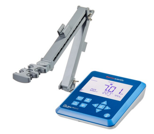 Orion Lab Star PH111 pH/mV Bench Meter Standard Kit with 9157BNMD Orion Triode single Junction Refillable Epoxy-Body pH/ATC Electrode, Thermo Scientific, LSTAR1115