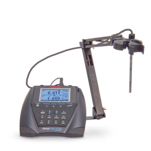 Orion Dual Star pH/ISE/ORP Benchtop Meter with 8102BNUWP ROSS Ultra Electrode and SS ATC Probe, Orion 2115101