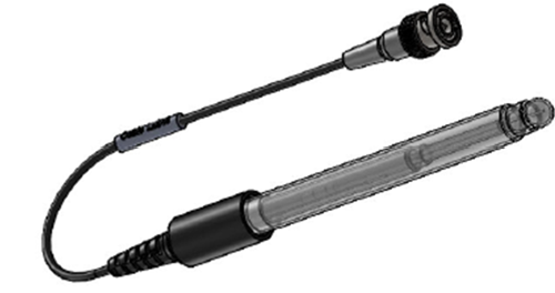 Electrode, Double Junction, Glass, Gel Filled, BNC Connector, Alpha Measurement Solution, H011-0006