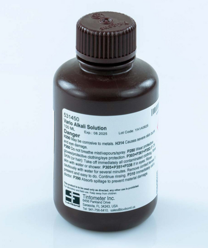VARIO Alkali Solution for Calcium and Magnesium Hardness Testing, 100 Tests EA, Lovibond, 531450