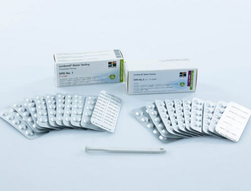 DPD EVO (NO. 1 & NO.3 EVO) for Chlorine Testing, COMBI PACK OF 100 EA, Lovibond, 517931BT