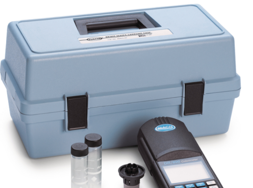 Instrument Carrying Case Only for DR800 and DR900 Colorimeters, Hard-Sided, HACH, 4942500