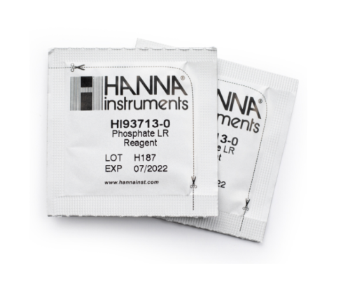 Phosphate Low Range Reagents, 100 Tests, Hanna Instruments, HI93713-01