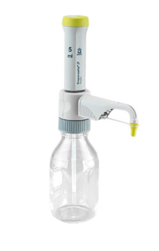 Dispensette S Organic, Fixed-Volume, 5 mL, Standard Valve, Brandtech, 4630230