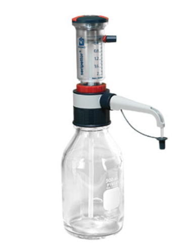 Seripettor Bottletop Dispenser, 0.2 to 2 mL, Brandtech, 4720120
