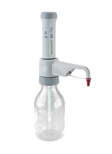 Dispensette S, Fixed-Volume, 2 mL, Standard Valve, Brandtech, 4600220