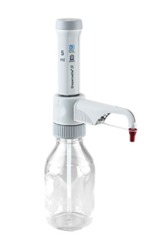 Dispensette S, Fixed-Volume, 5 mL, Standard Valve, Brandtech, 4600230