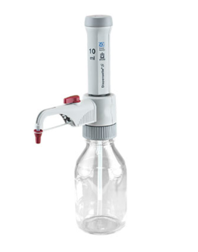 Dispensette S, Fixed-Volume, 10 mL, Recirculation Valve, Brandtech, 4600241