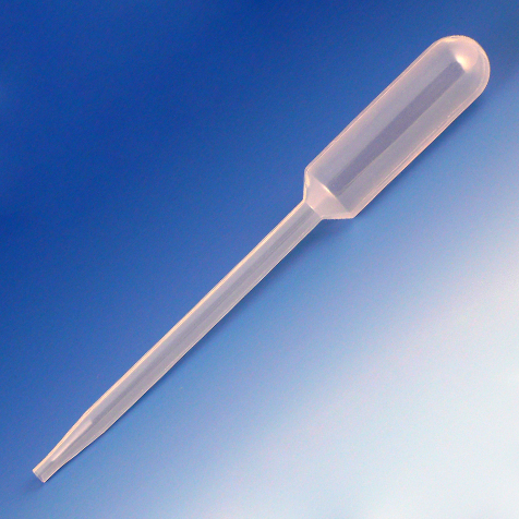 Pipet, Transfer, Large Bulb, Narrow Opening, 15 mL with 8 mL Draw, Non-Sterile, 250/PK, Globe Scientific Inc, 139040