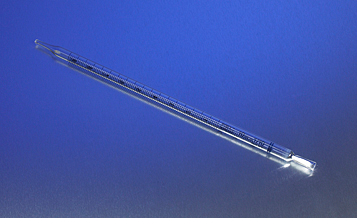 Pipet, Serological, Pyrex, Cotton Plug, Disposable, To Deliver, Sterile, Flip-Top Canister, 5 mL, Corning 7078D-5.