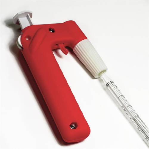 Fast-Release Pipet Pump III, 25 mL, Red, Bel Art Products, F37904-0025