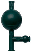 Pipette Filler, Natural Rubber, Autoclavable, Green