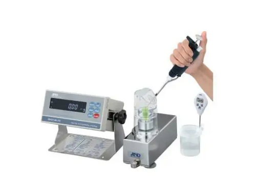 Pipette Accuracy Tester, Dual Range Automatic Range Selector 31 g x 0.01 mg / 100 g x 0.1 mg, AND Weighing, AD-4212B-PT