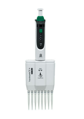 Transferpette S, 8-channel, 30 to 300 Microliter, M8 to 300, Brandtech, 705912