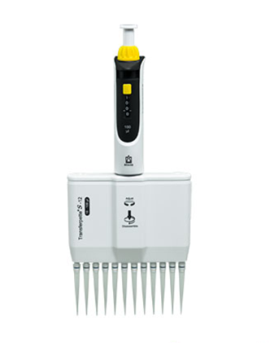 Transferpette S, 12-channel, 10 to 100 Microliter, M12 to 100, Brandtech, 705928