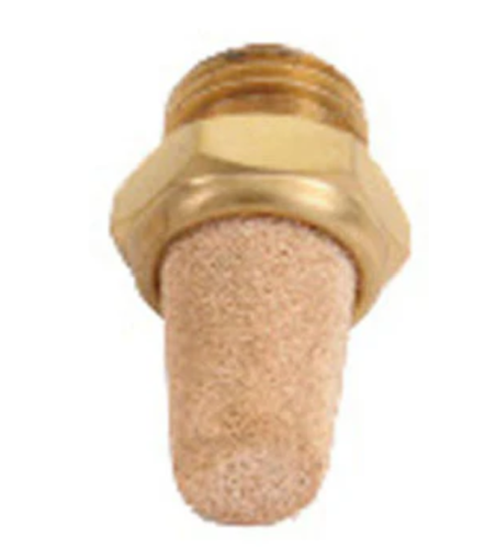 Air Outlet Filter (Copper Muffler) for Rocker Series 600 and 800  Vacuum Pumps, New Star Environmental, 167600-42