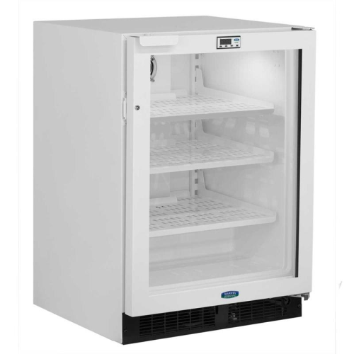 Refrigerator, Digital, Glass Door,  Undercounter, 5.3 cu.ft./150 L, 120 V/60 Hz, Marvel Scientific, MS24RAG4RW