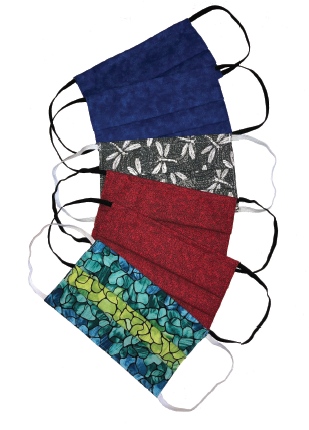 General Purpose Cotton Mask, Assorted Colors, 10/PK