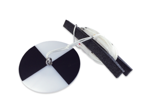 Secchi Disk, 20 cm Diameter, Weighted, 20 m Braided Line, LaMotte, 0171-CL