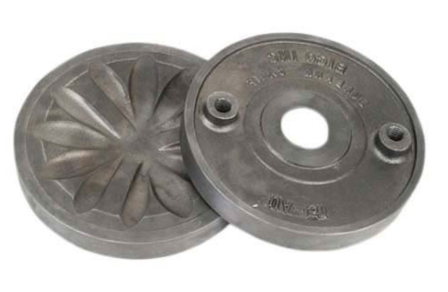 Plates, Standard 8 in. Iron Alloy for Bico UA Disc Pulverizer, Bico Inc, UA51/52