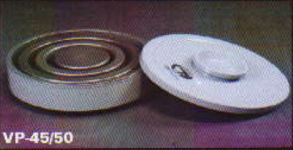 Replacement Grinding Bowl and Components, 250 ML, Chrome Alloy, Bico, VP45/50
