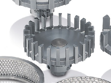 Push-Fit Rotor with 24 Teeth, Stainless Steel, for ZM200 Mill