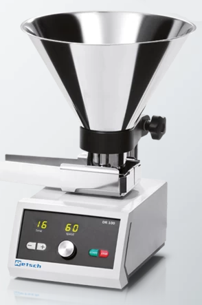 Vibratory Feeder for Rotating Sample Divider, Complete Unit, Model DR 100/75 (with 75 mm Chute), 110-120 V/1 PH/60 Hz {REPRESENTATIVE IMAGE]