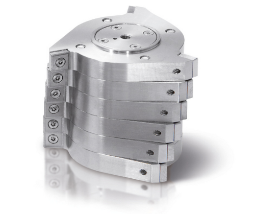 Retsch 6-disc rotor, Steel 1.0580, with Reversible Cutting Tips of Tungsten Carbide, Verder Scientific, 226080028