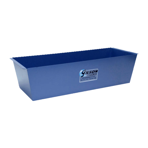 Steel Sample Pans, with Flanges for Lifting, 26 in. x 9 in. x 6 in. H