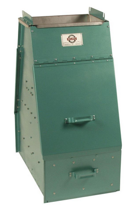 Holmes #50XL, Sample Riffle, 14 Spouts, 1 in. Wide, Galvanized Steel